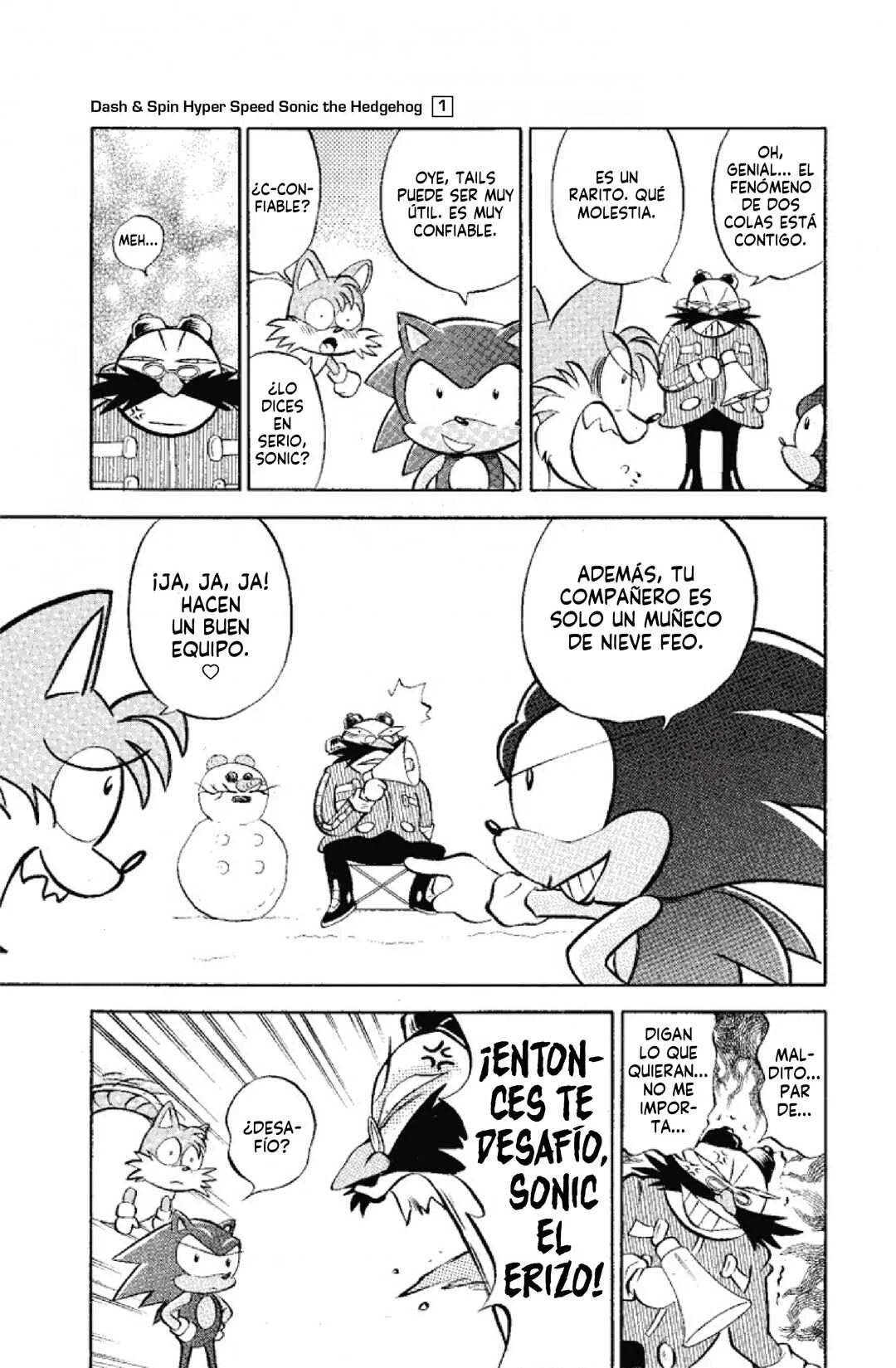 Dash & Spin: Hyper Speed Sonic Capítulo 2: ¡¿Quiénes hacen mejor equipo?! - Page 6