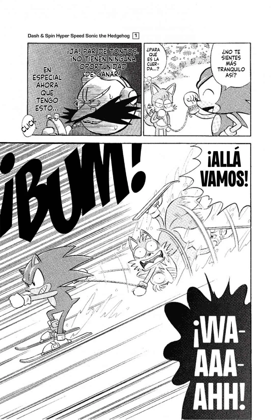 Dash & Spin: Hyper Speed Sonic Capítulo 2: ¡¿Quiénes hacen mejor equipo?! - Page 8