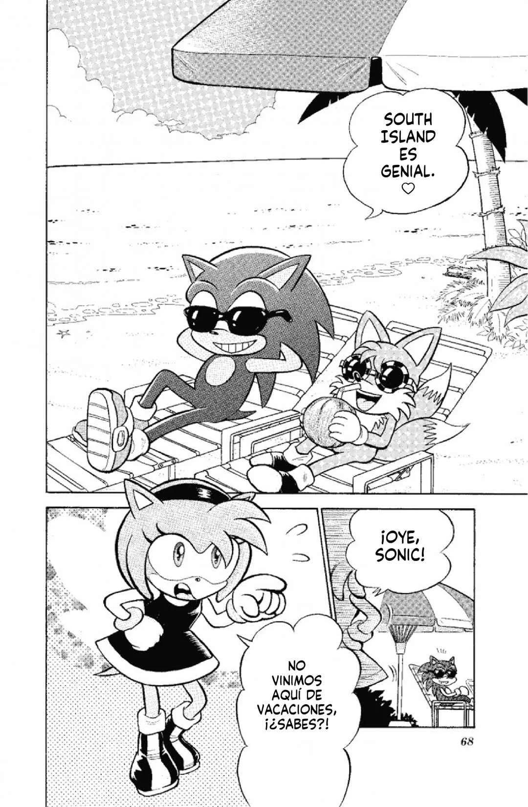 Dash & Spin: Hyper Speed Sonic Capítulo 4: ¡Competencia de tesoros en South Island! - Page 2