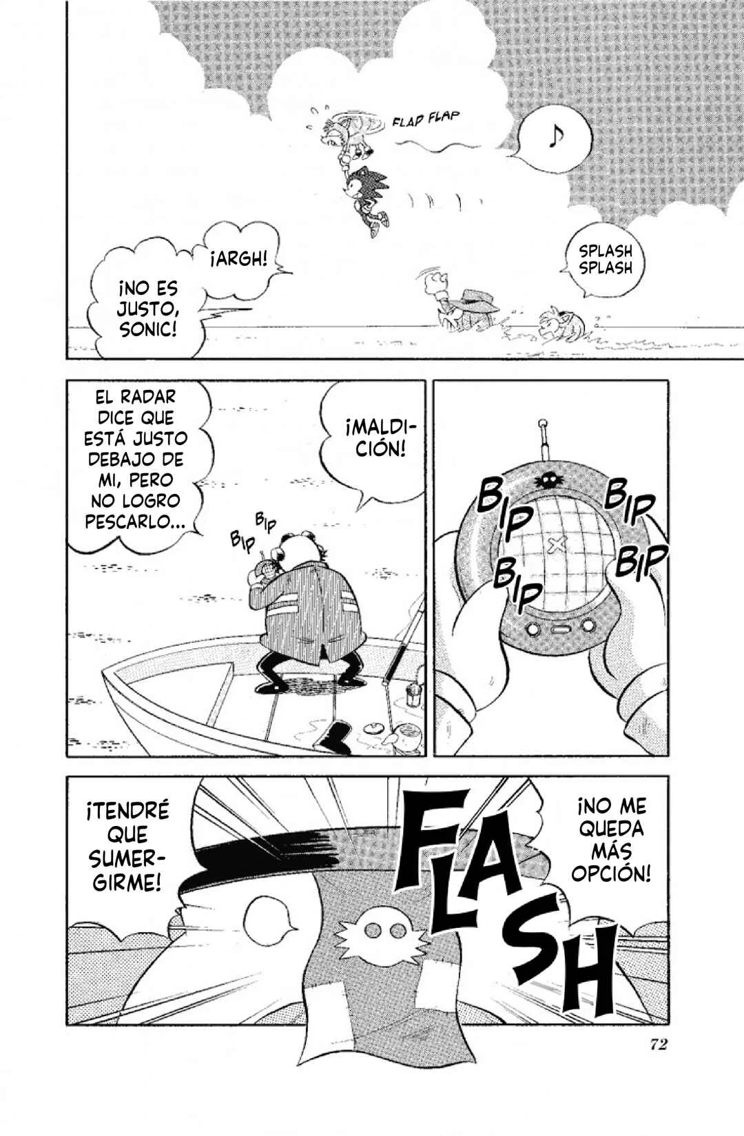 Dash & Spin: Hyper Speed Sonic Capítulo 4: ¡Competencia de tesoros en South Island! - Page 6