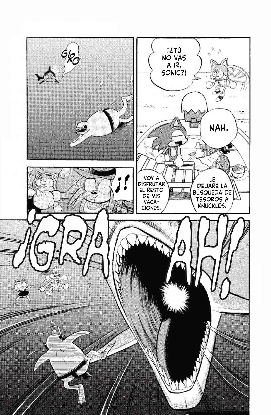 Dash & Spin: Hyper Speed Sonic Capítulo 4: ¡Competencia de tesoros en South Island! - Page 9