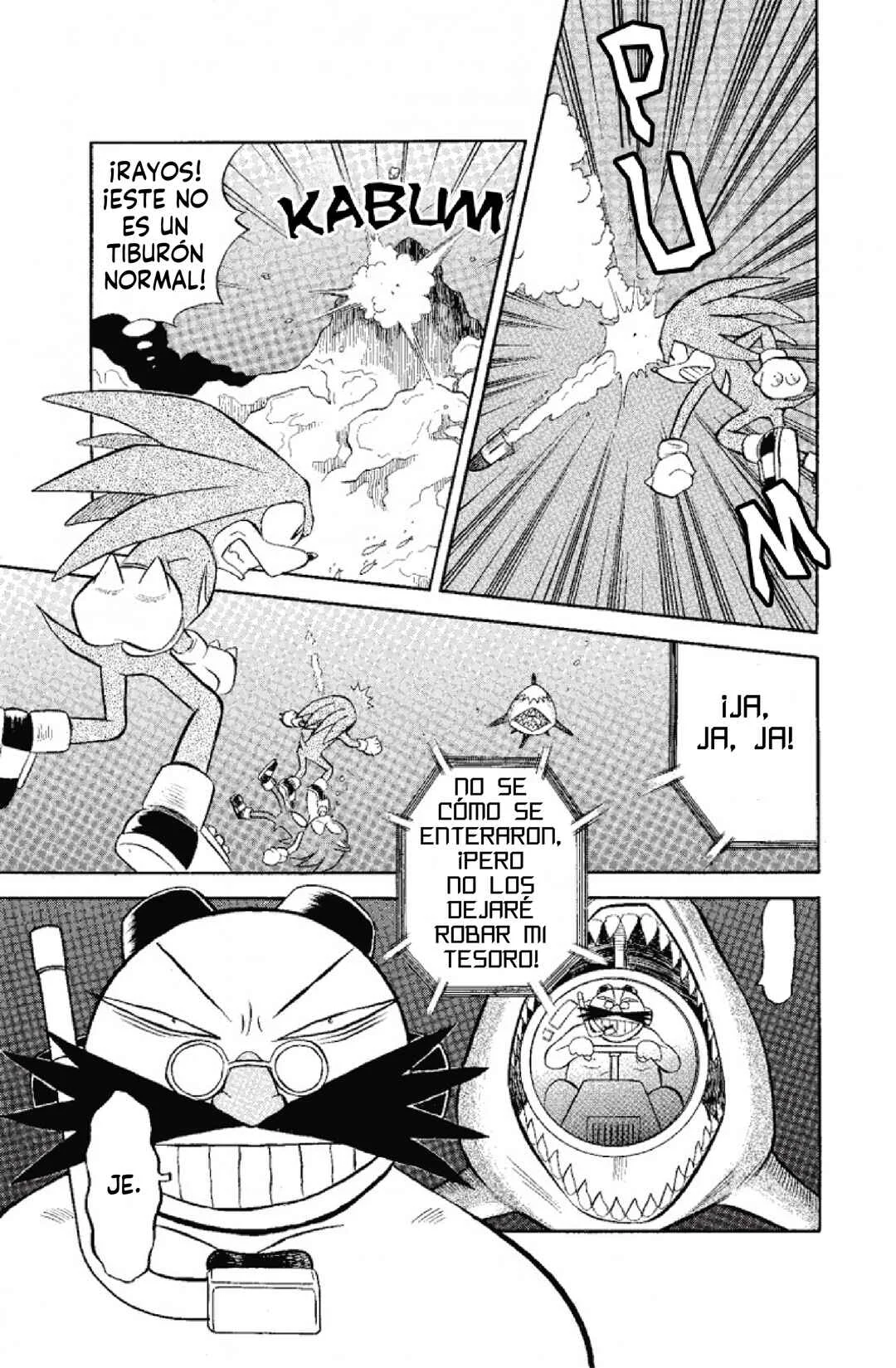 Dash & Spin: Hyper Speed Sonic Capítulo 4: ¡Competencia de tesoros en South Island! - Page 15