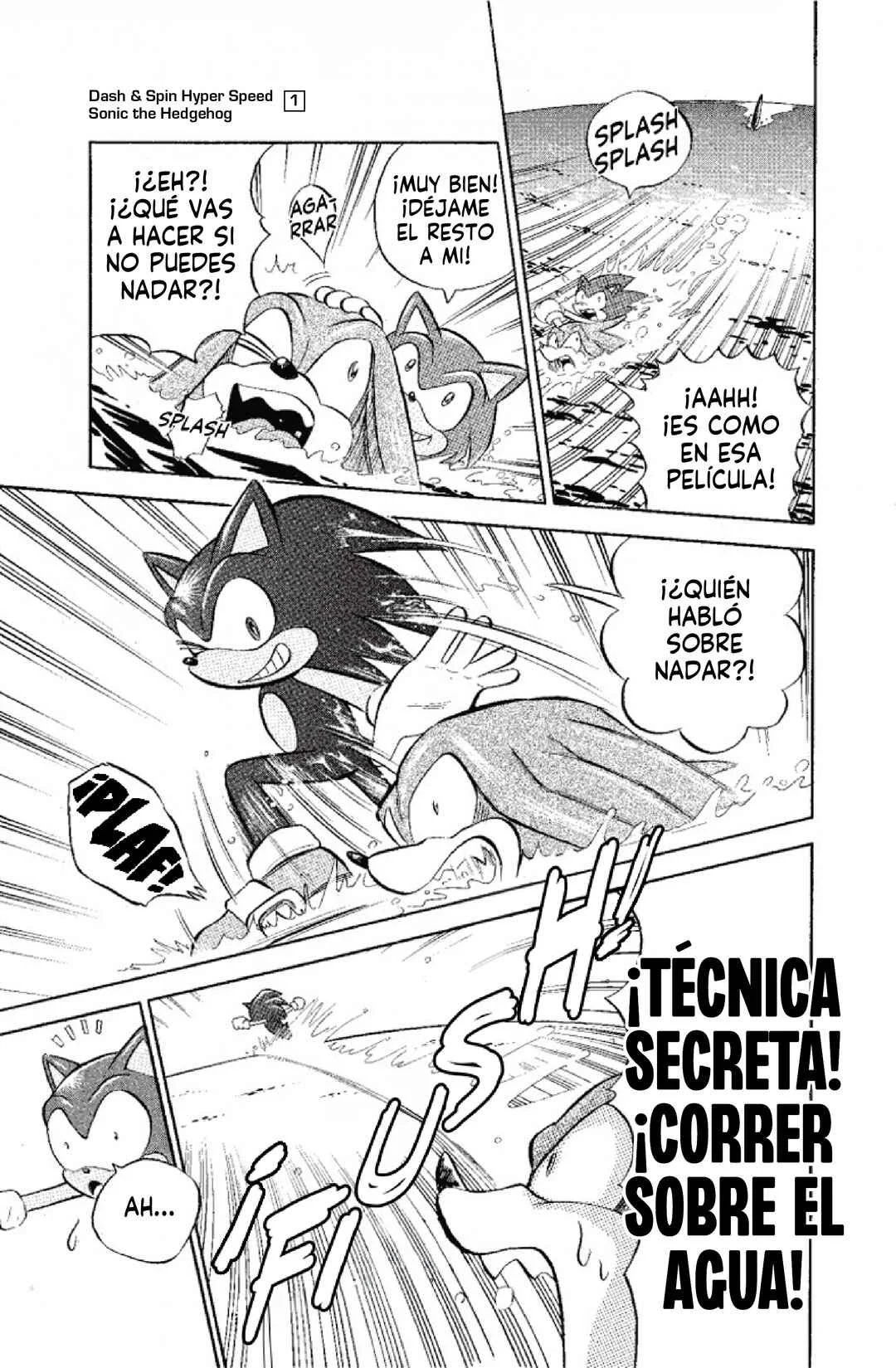 Dash & Spin: Hyper Speed Sonic Capítulo 4: ¡Competencia de tesoros en South Island! - Page 17