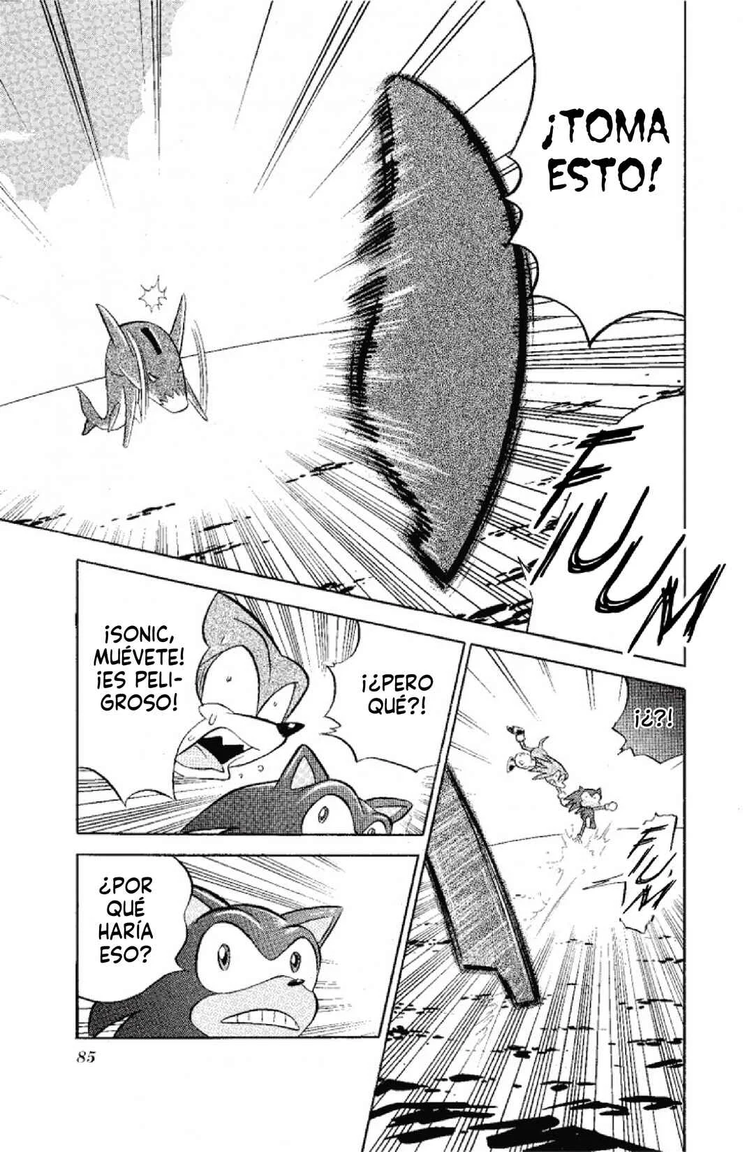 Dash & Spin: Hyper Speed Sonic Capítulo 4: ¡Competencia de tesoros en South Island! - Page 19