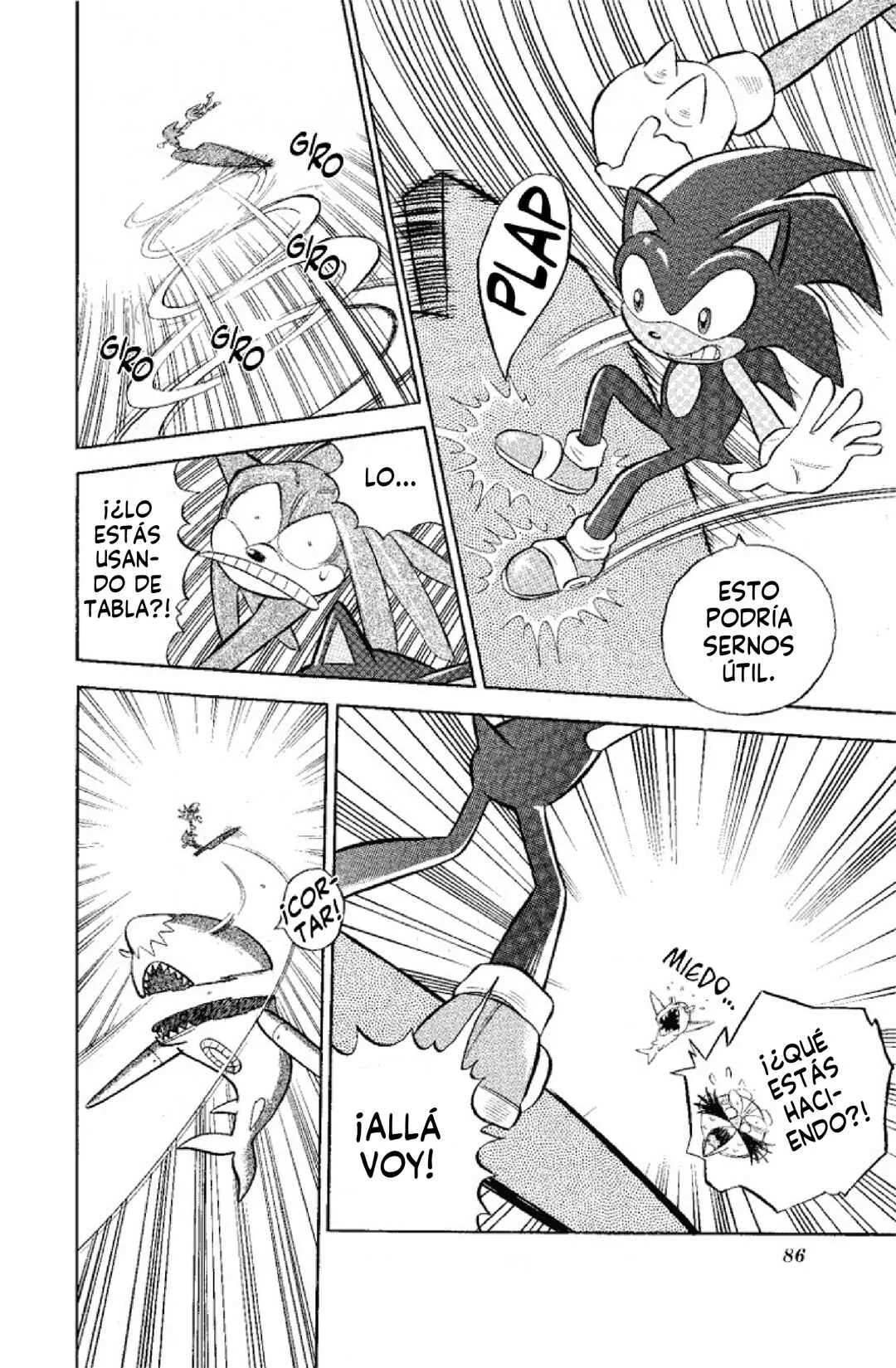 Dash & Spin: Hyper Speed Sonic Capítulo 4: ¡Competencia de tesoros en South Island! - Page 20