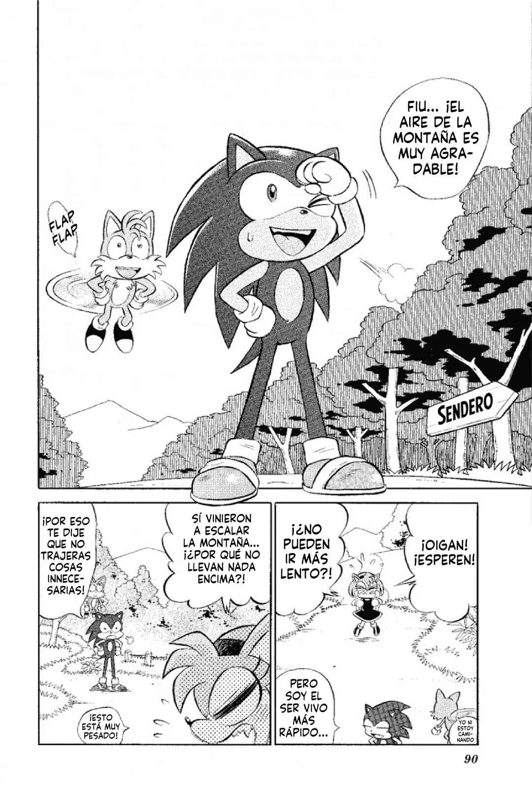 Dash & Spin: Hyper Speed Sonic Capítulo 5: ¡Terror! El hombre hongo errante - Page 2