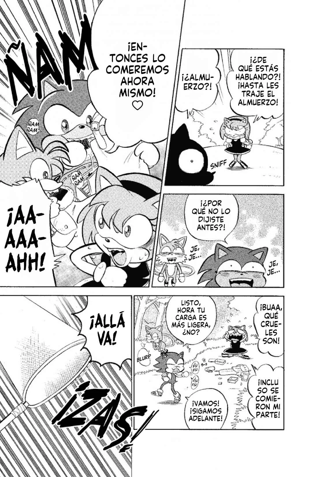 Dash & Spin: Hyper Speed Sonic Capítulo 5: ¡Terror! El hombre hongo errante - Page 3