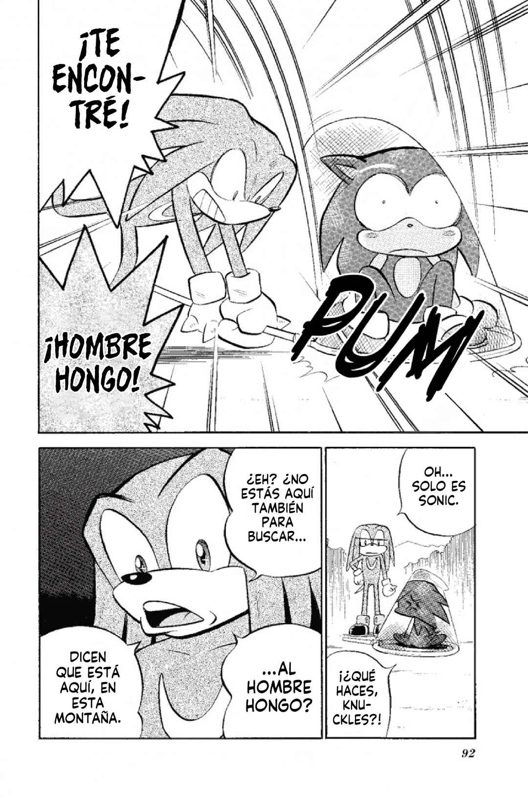 Dash & Spin: Hyper Speed Sonic Capítulo 5: ¡Terror! El hombre hongo errante - Page 4