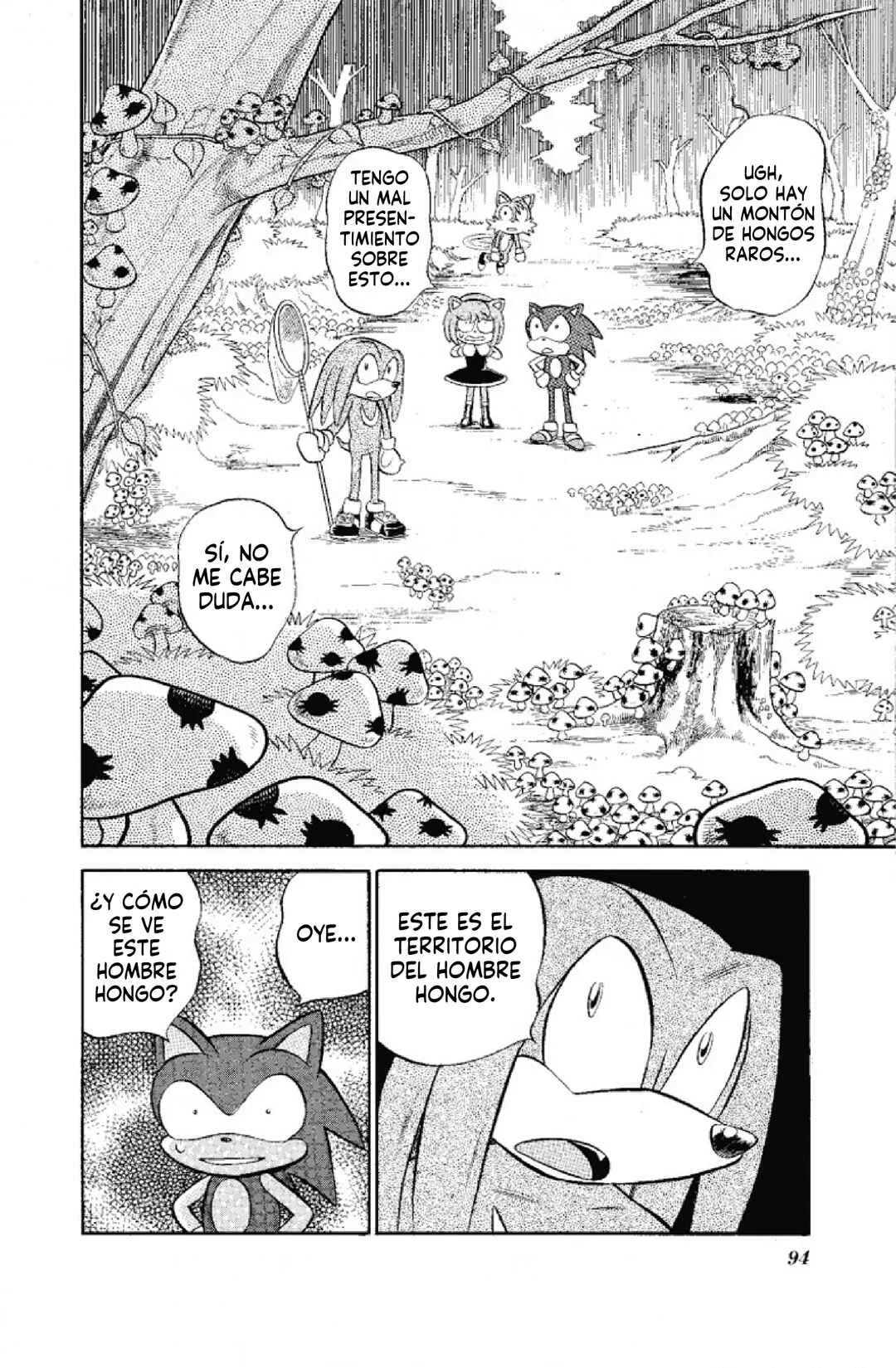 Dash & Spin: Hyper Speed Sonic Capítulo 5: ¡Terror! El hombre hongo errante - Page 6