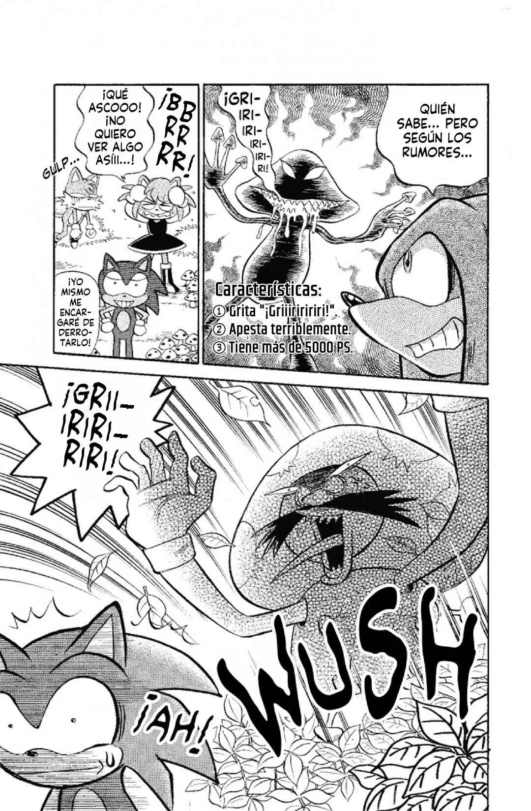 Dash & Spin: Hyper Speed Sonic Capítulo 5: ¡Terror! El hombre hongo errante - Page 7