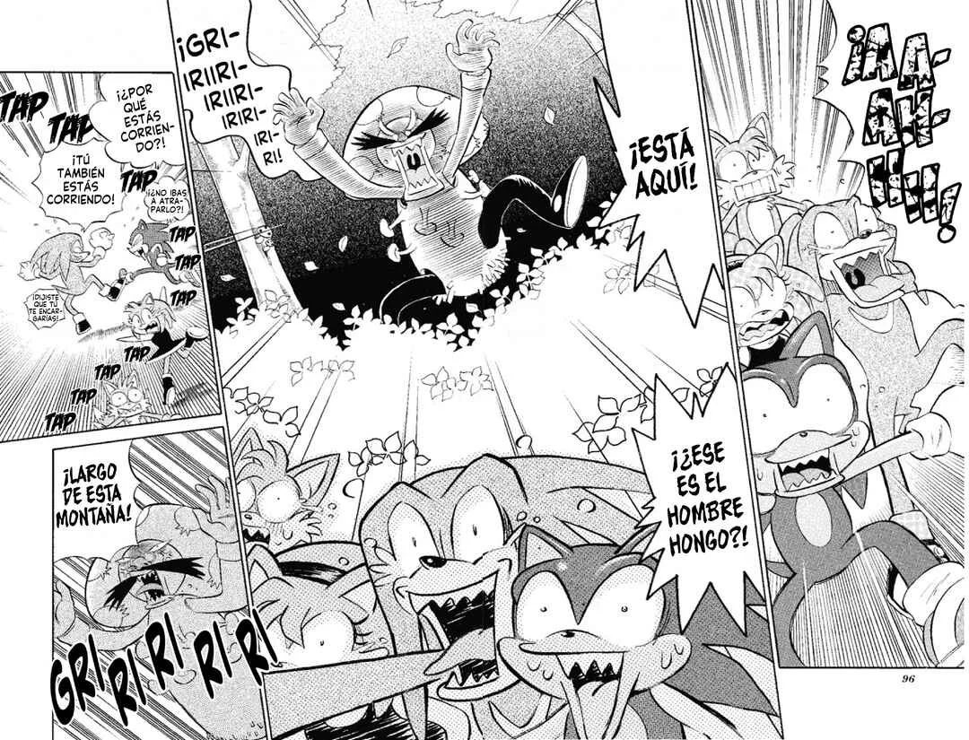 Dash & Spin: Hyper Speed Sonic Capítulo 5: ¡Terror! El hombre hongo errante - Page 8