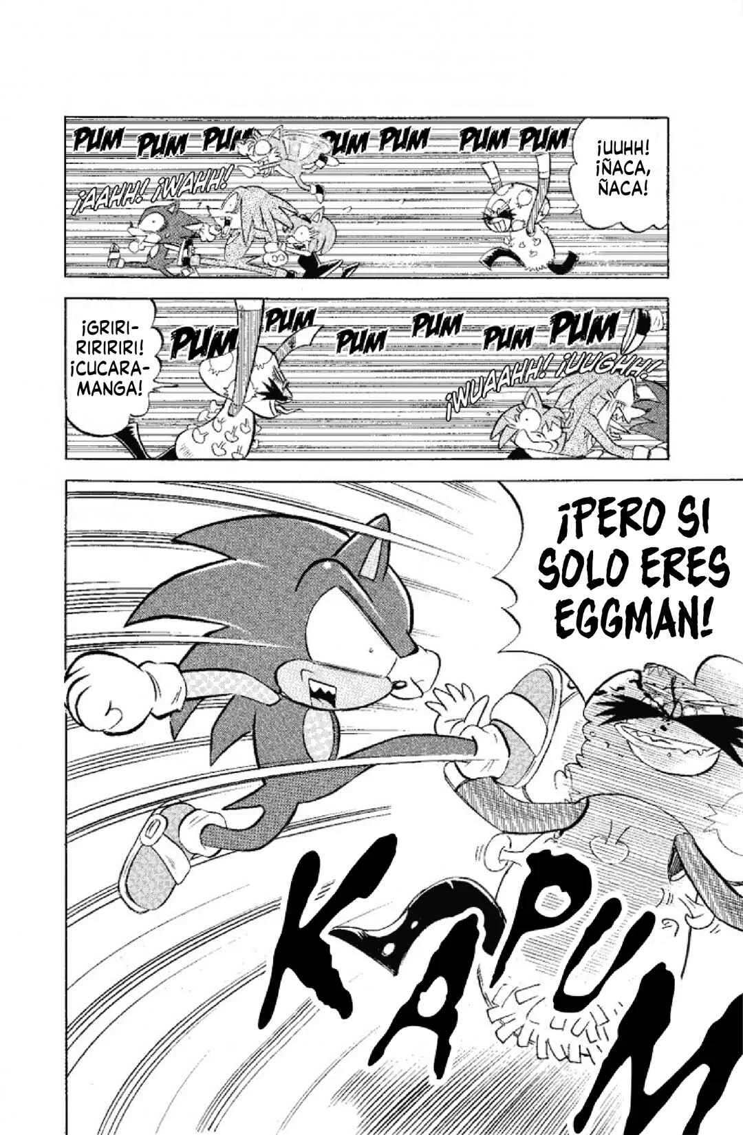 Dash & Spin: Hyper Speed Sonic Capítulo 5: ¡Terror! El hombre hongo errante - Page 9