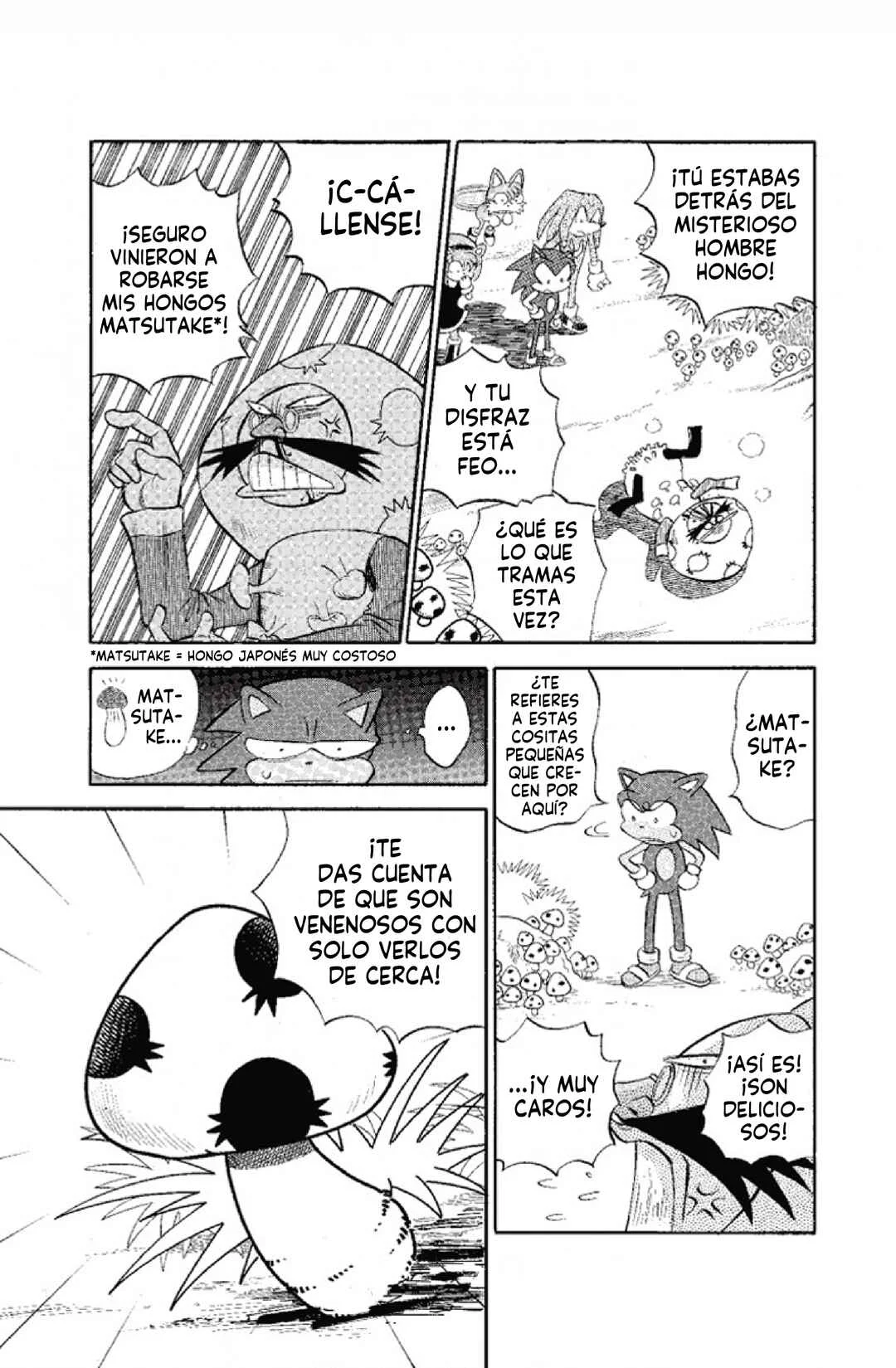 Dash & Spin: Hyper Speed Sonic Capítulo 5: ¡Terror! El hombre hongo errante - Page 10