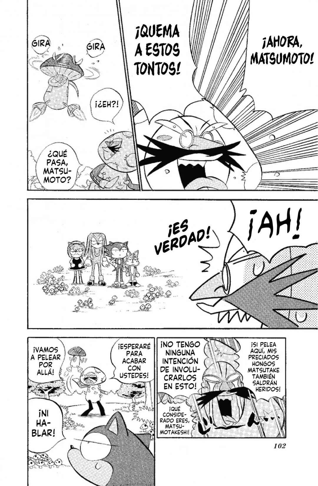 Dash & Spin: Hyper Speed Sonic Capítulo 5: ¡Terror! El hombre hongo errante - Page 12