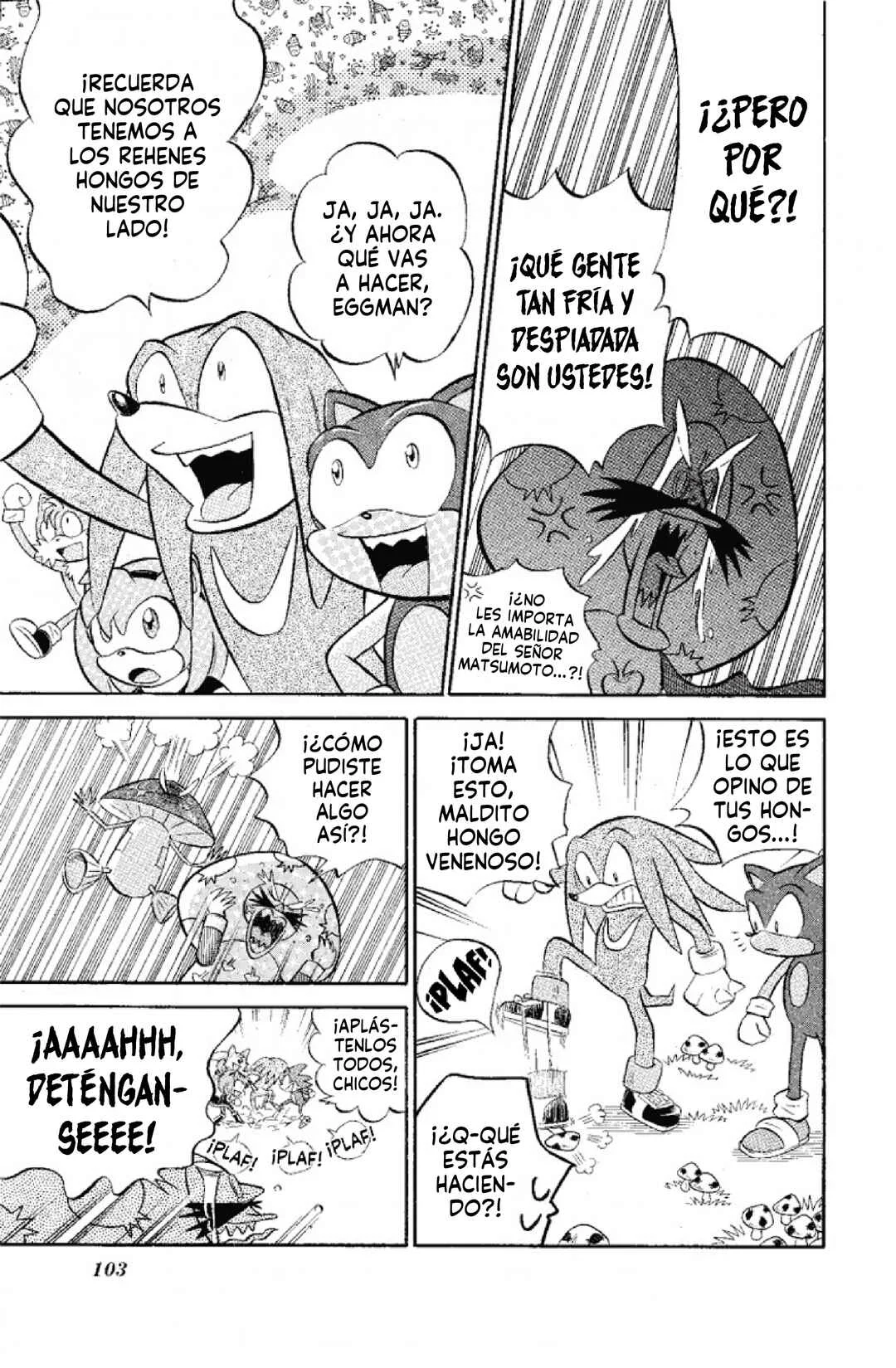 Dash & Spin: Hyper Speed Sonic Capítulo 5: ¡Terror! El hombre hongo errante - Page 13