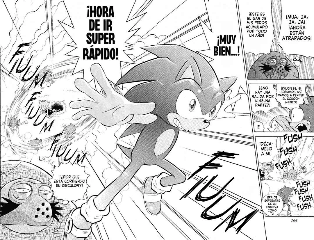 Dash & Spin: Hyper Speed Sonic Capítulo 5: ¡Terror! El hombre hongo errante - Page 16