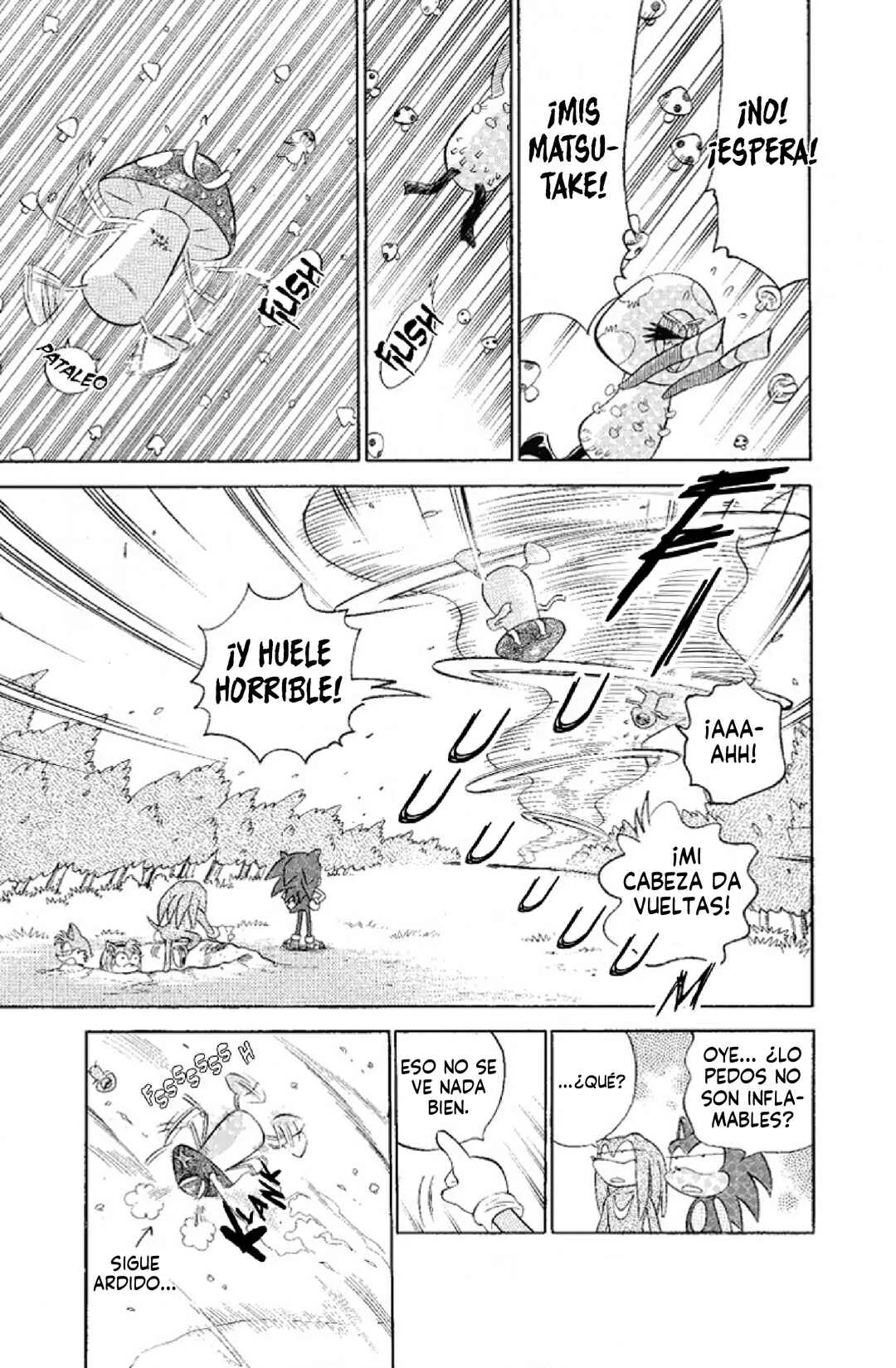 Dash & Spin: Hyper Speed Sonic Capítulo 5: ¡Terror! El hombre hongo errante - Page 18