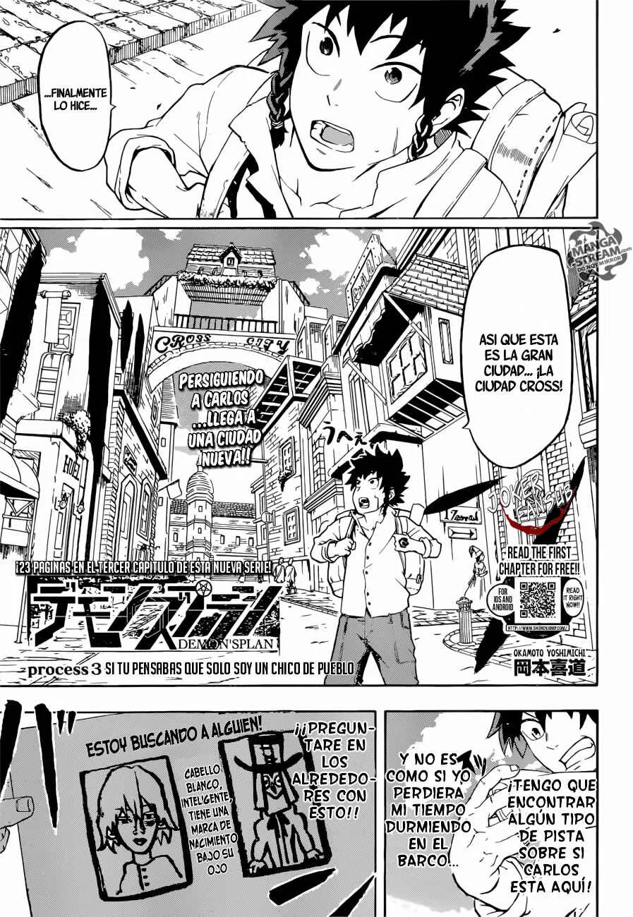 Demon's Plan Capítulo 3: Tu Pensabas Que Solo Soy Un Chico De Pueblo - Page 2