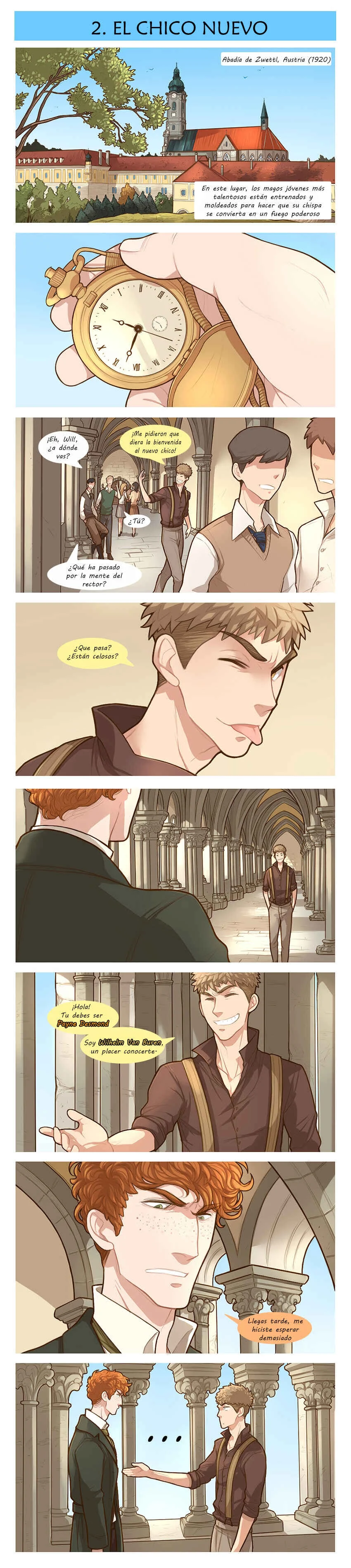Disparejo Capítulo 2: El chico nuevo - Page 5