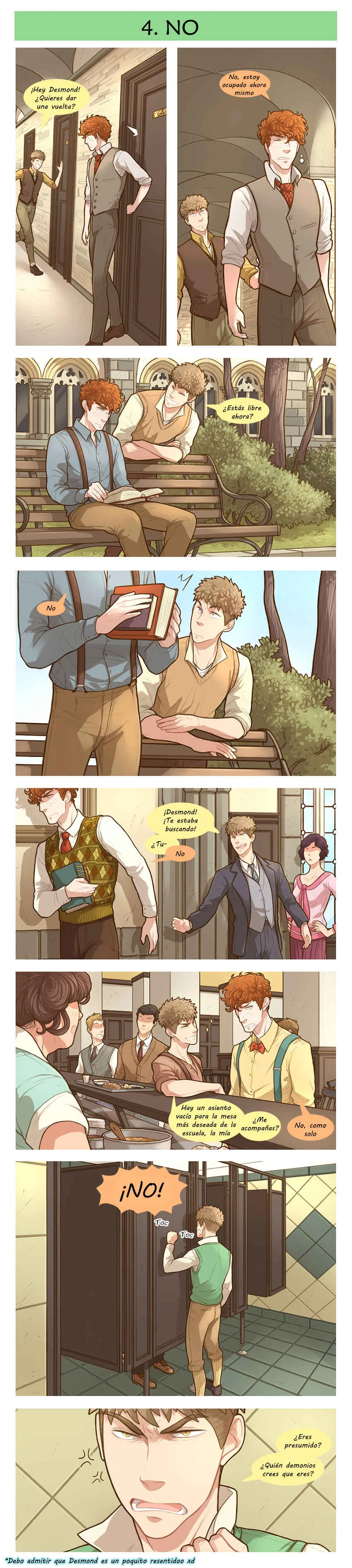 Disparejo Capítulo 4: No - Page 5