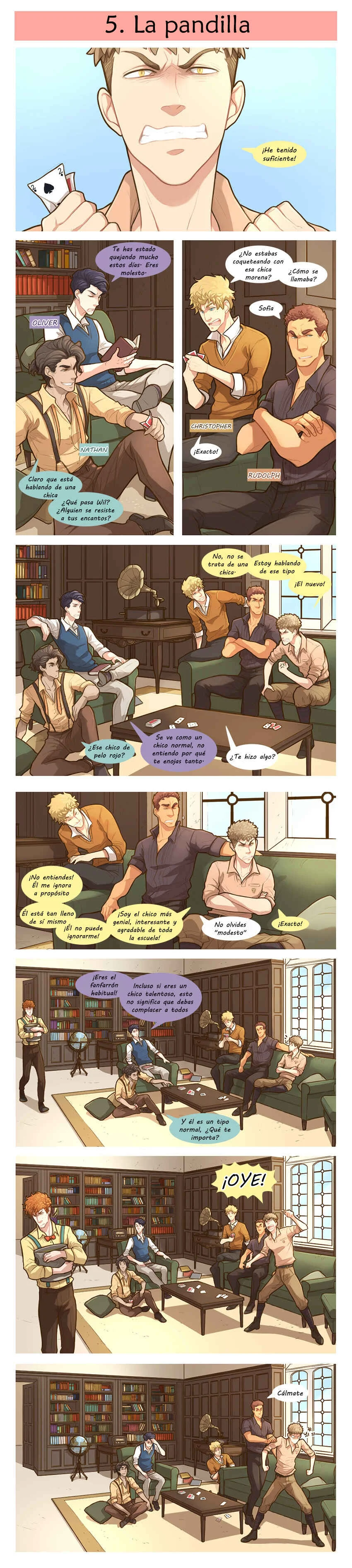 Disparejo Capítulo 5: La pandilla - Page 5