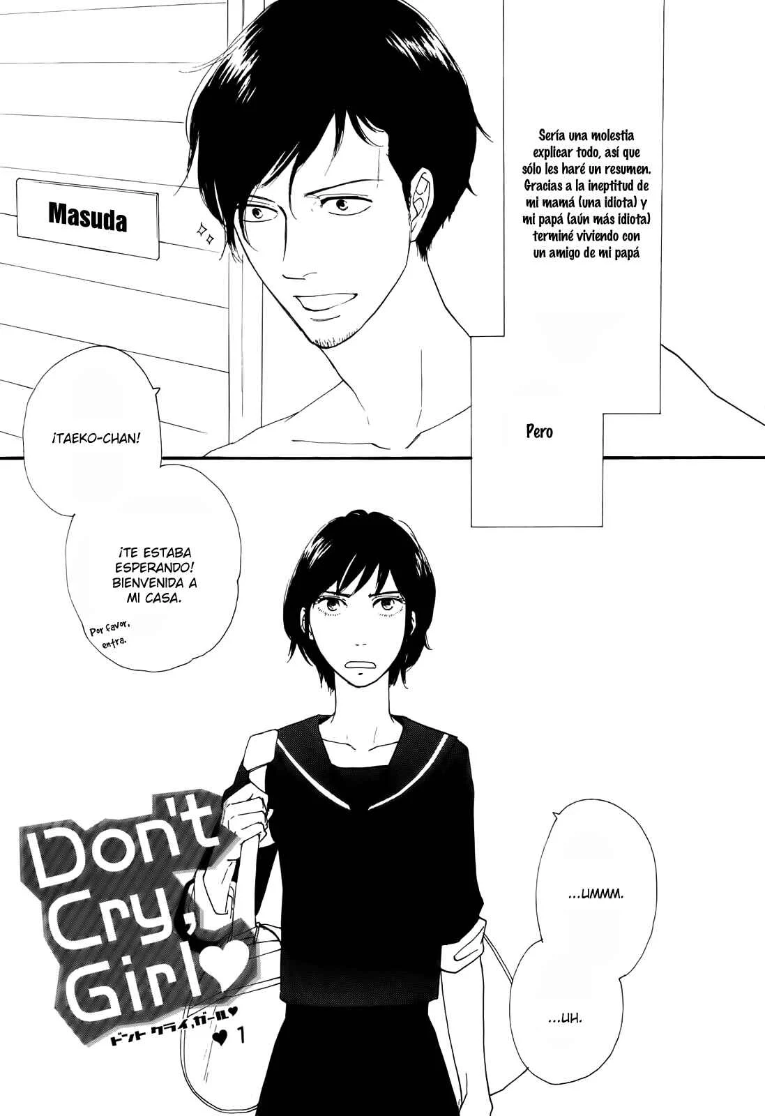 Don't Cry, Girl ♥ Capítulo 1 - Page 1