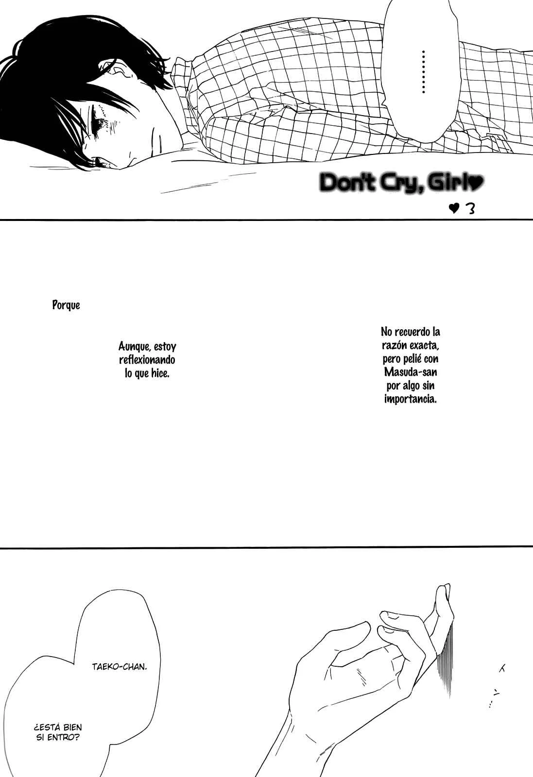 Don't Cry, Girl ♥ Capítulo 3 - Page 1