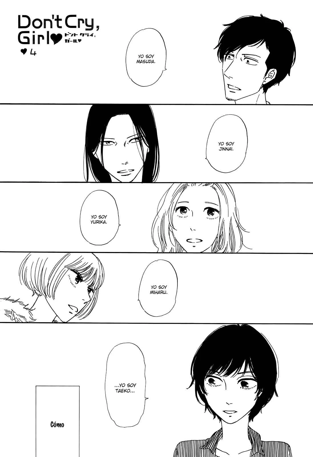 Don't Cry, Girl ♥ Capítulo 4 - Page 1