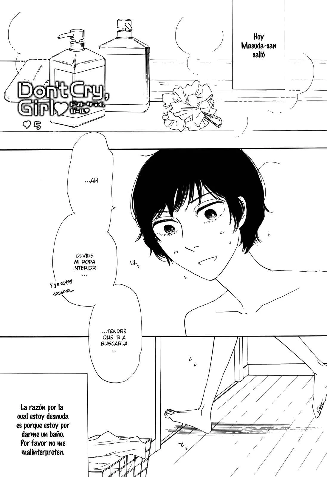 Don't Cry, Girl ♥ Capítulo 5 - Page 1