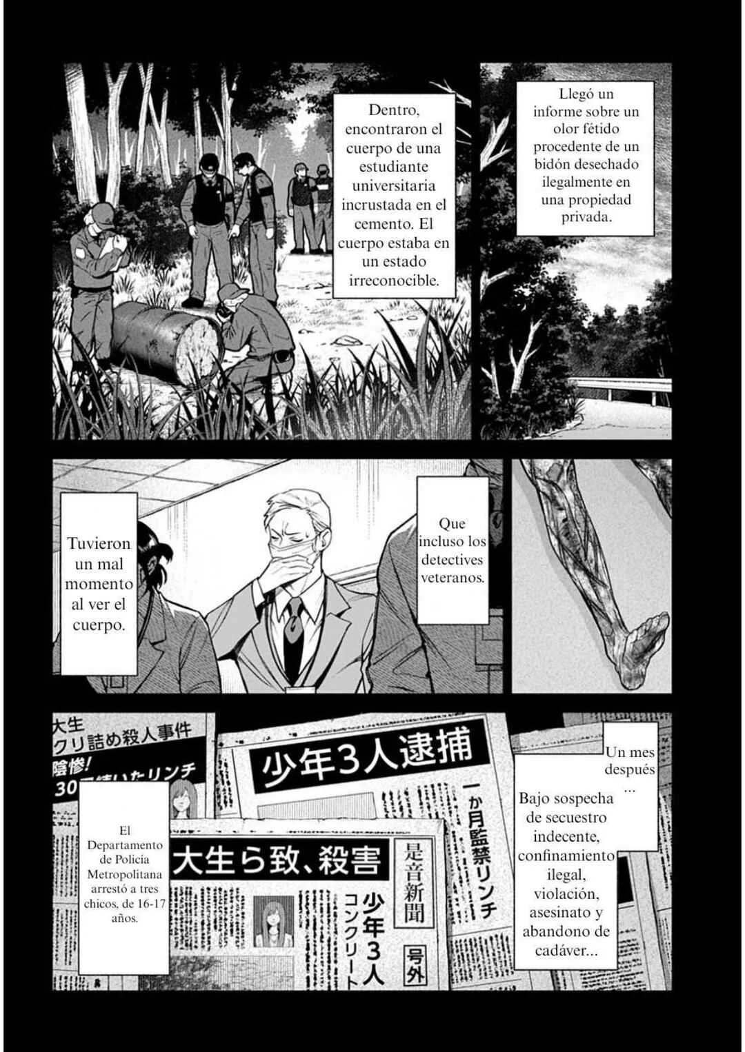 Doom Satsujin Keisatsukan no Danzairoku Capítulo 1: Aquí está el esperado infierno  - Page 12