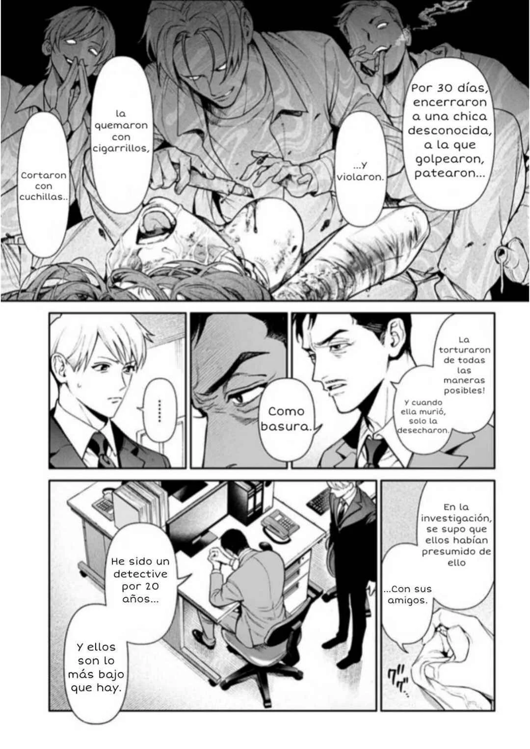 Doom Satsujin Keisatsukan no Danzairoku Capítulo 1: Aquí está el esperado infierno  - Page 13