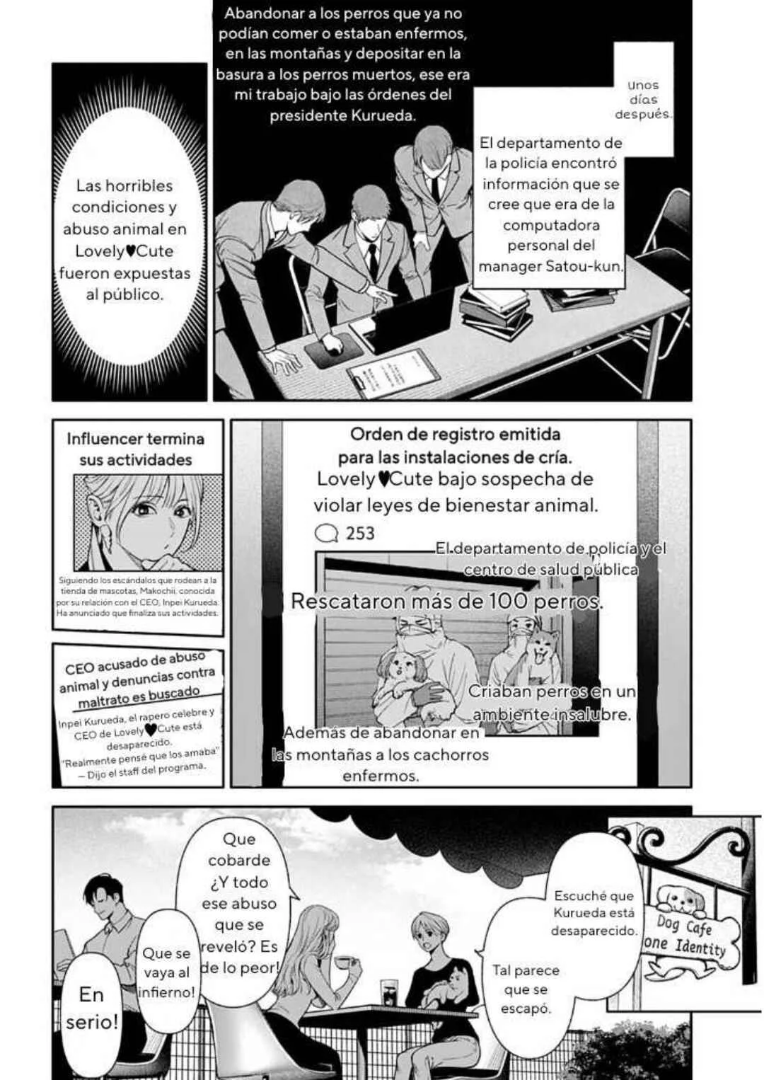 Doom Satsujin Keisatsukan no Danzairoku Capítulo 3: 11 Perritos - Page 32