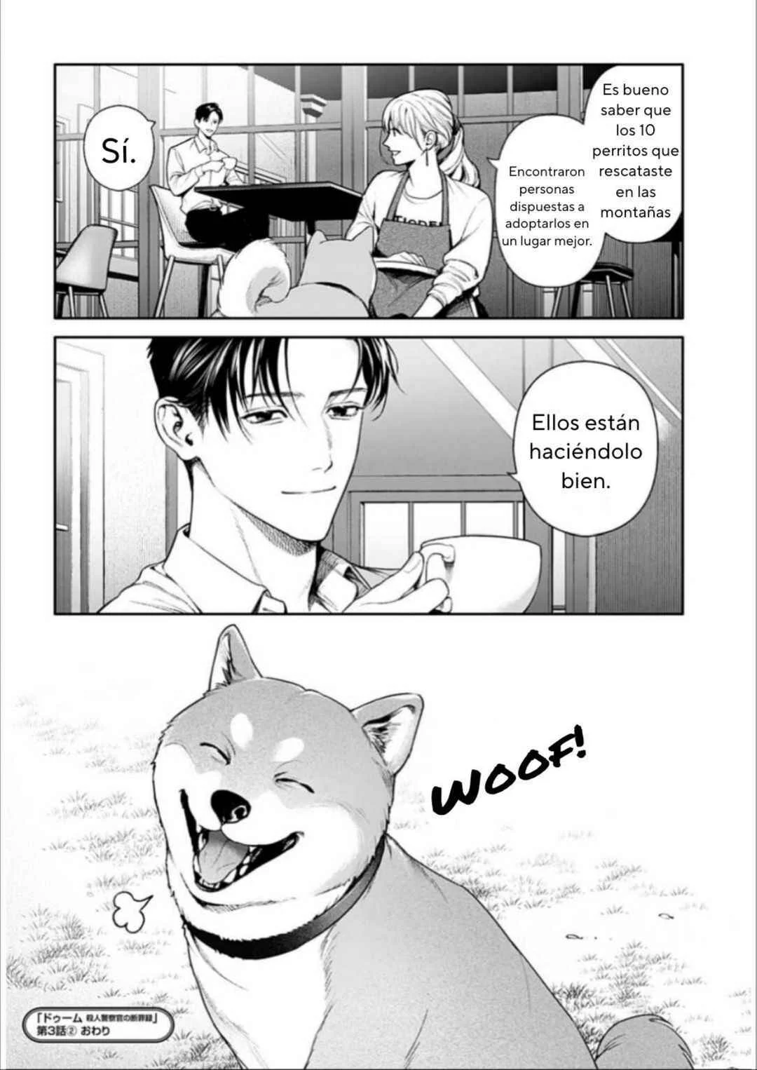 Doom Satsujin Keisatsukan no Danzairoku Capítulo 3: 11 Perritos - Page 34