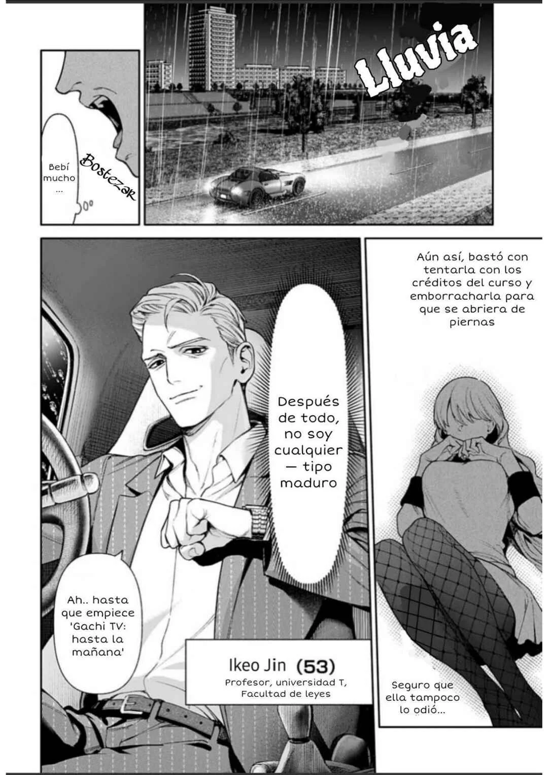 Doom Satsujin Keisatsukan no Danzairoku Capítulo 4.1: Paraíso de Maduros con clase  - Page 4