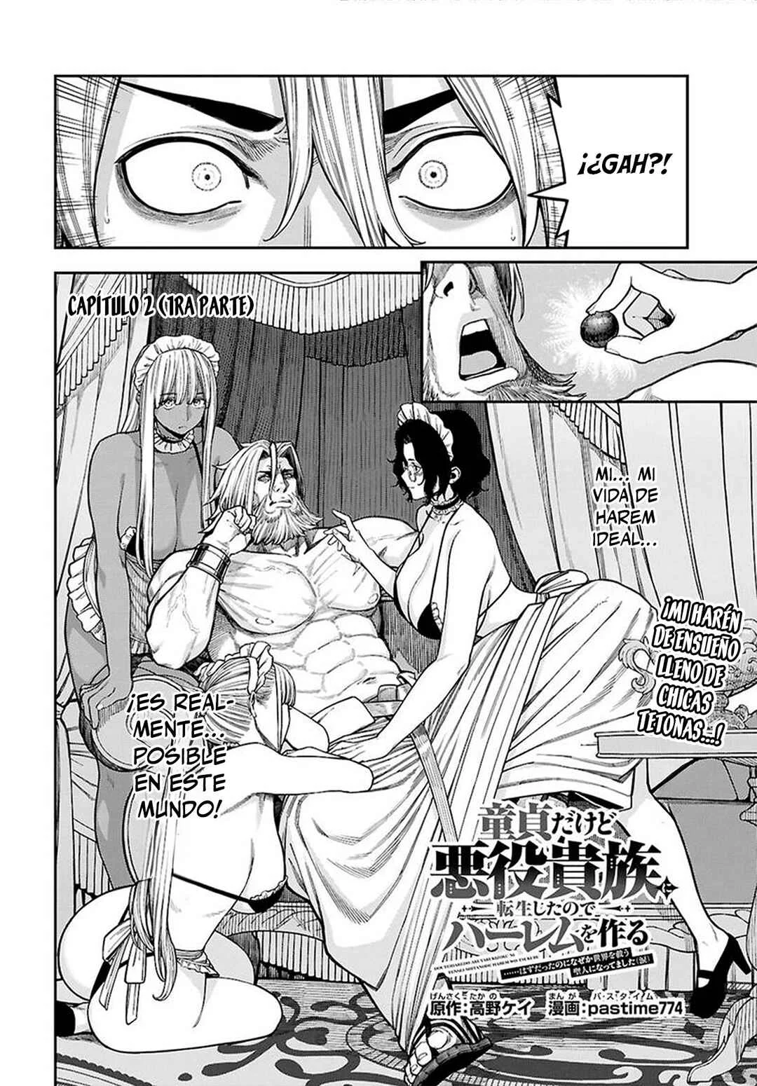 Doutei dakedo Akuyaku Kizoku ni Tensei Shita node Harem wo Tsukuru…… hazu datta noni Nazeka Sekai wo Sukuu Seijin ni Nattemashita (Namida) Capítulo 2.1 - Page 2