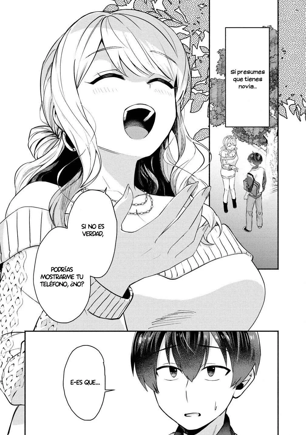 Douyara Ore wa Imadoki Gal na Toshiue Osananajimi kara Gekiomo Kanjou wo Mukerareteiru Rashii Capítulo 2: También borré el contacto de esa chica de paso - Page 3