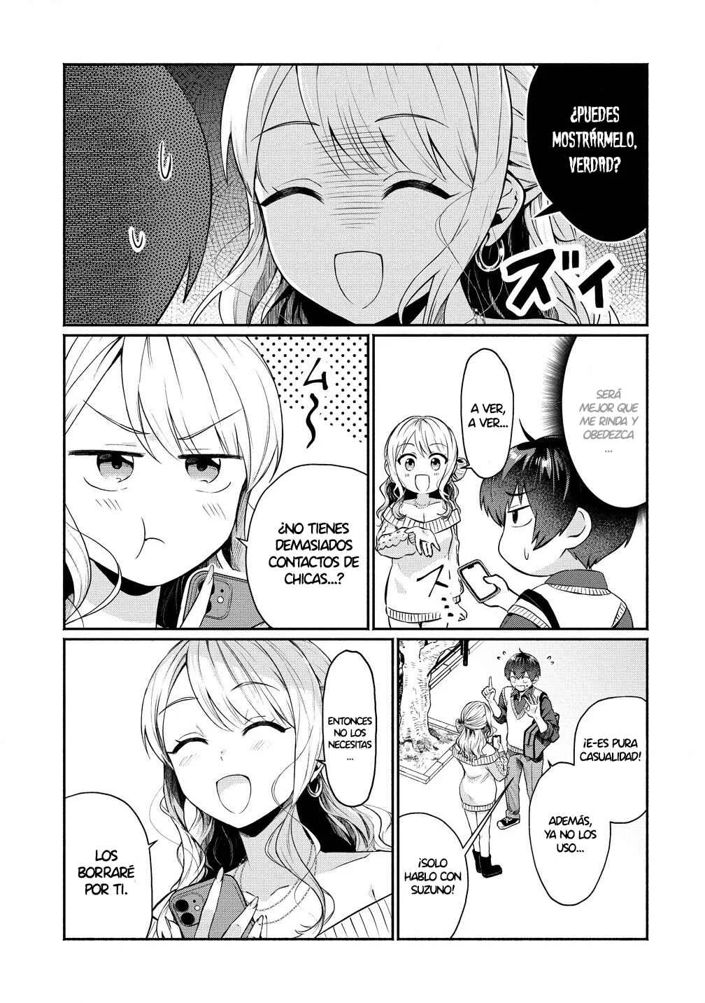 Douyara Ore wa Imadoki Gal na Toshiue Osananajimi kara Gekiomo Kanjou wo Mukerareteiru Rashii Capítulo 2: También borré el contacto de esa chica de paso - Page 4