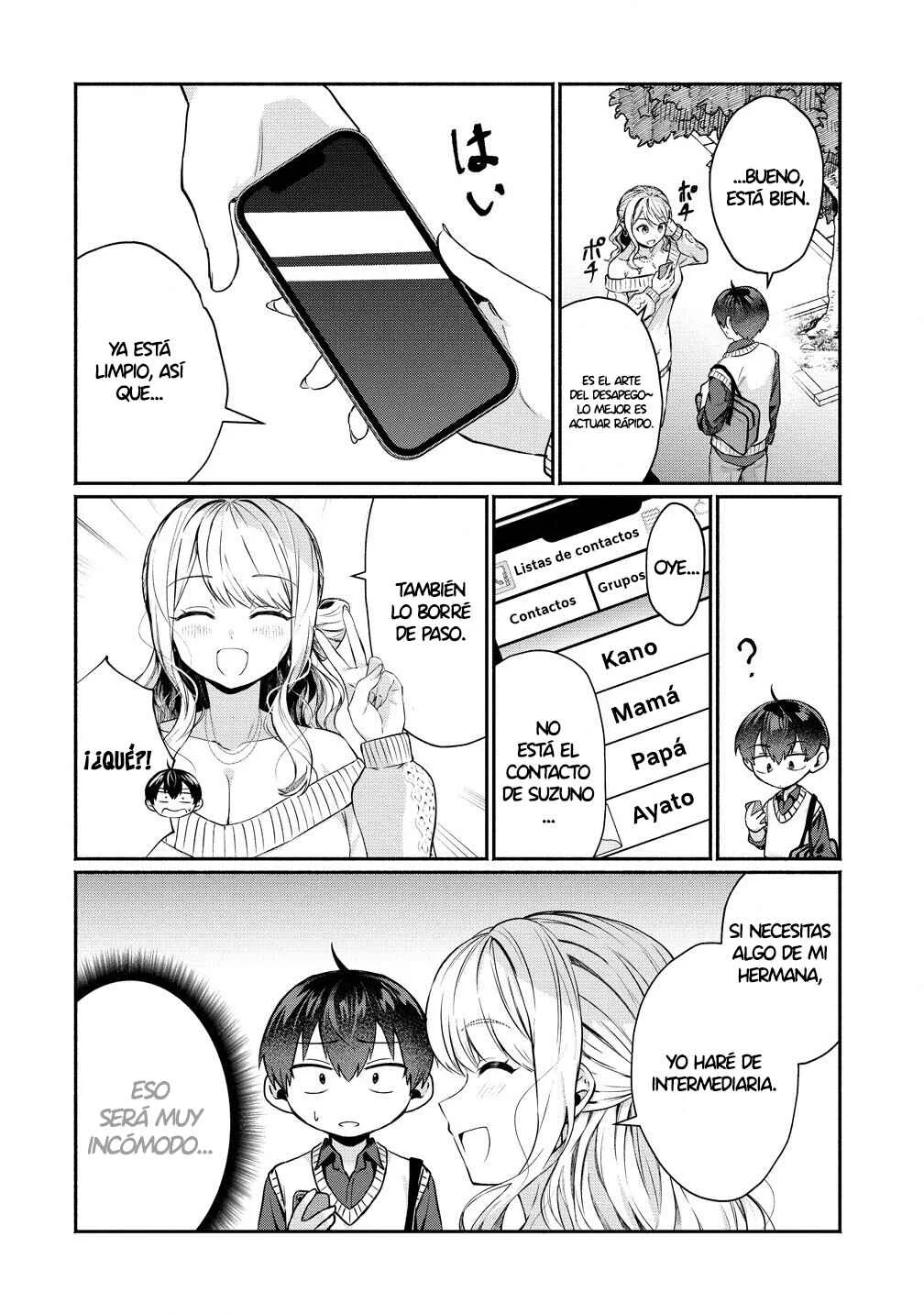 Douyara Ore wa Imadoki Gal na Toshiue Osananajimi kara Gekiomo Kanjou wo Mukerareteiru Rashii Capítulo 2: También borré el contacto de esa chica de paso - Page 5