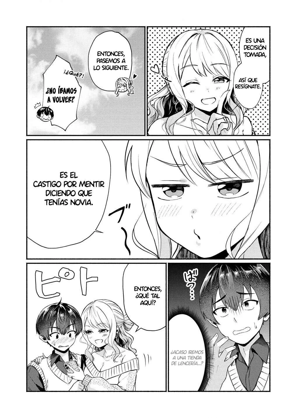 Douyara Ore wa Imadoki Gal na Toshiue Osananajimi kara Gekiomo Kanjou wo Mukerareteiru Rashii Capítulo 2: También borré el contacto de esa chica de paso - Page 6