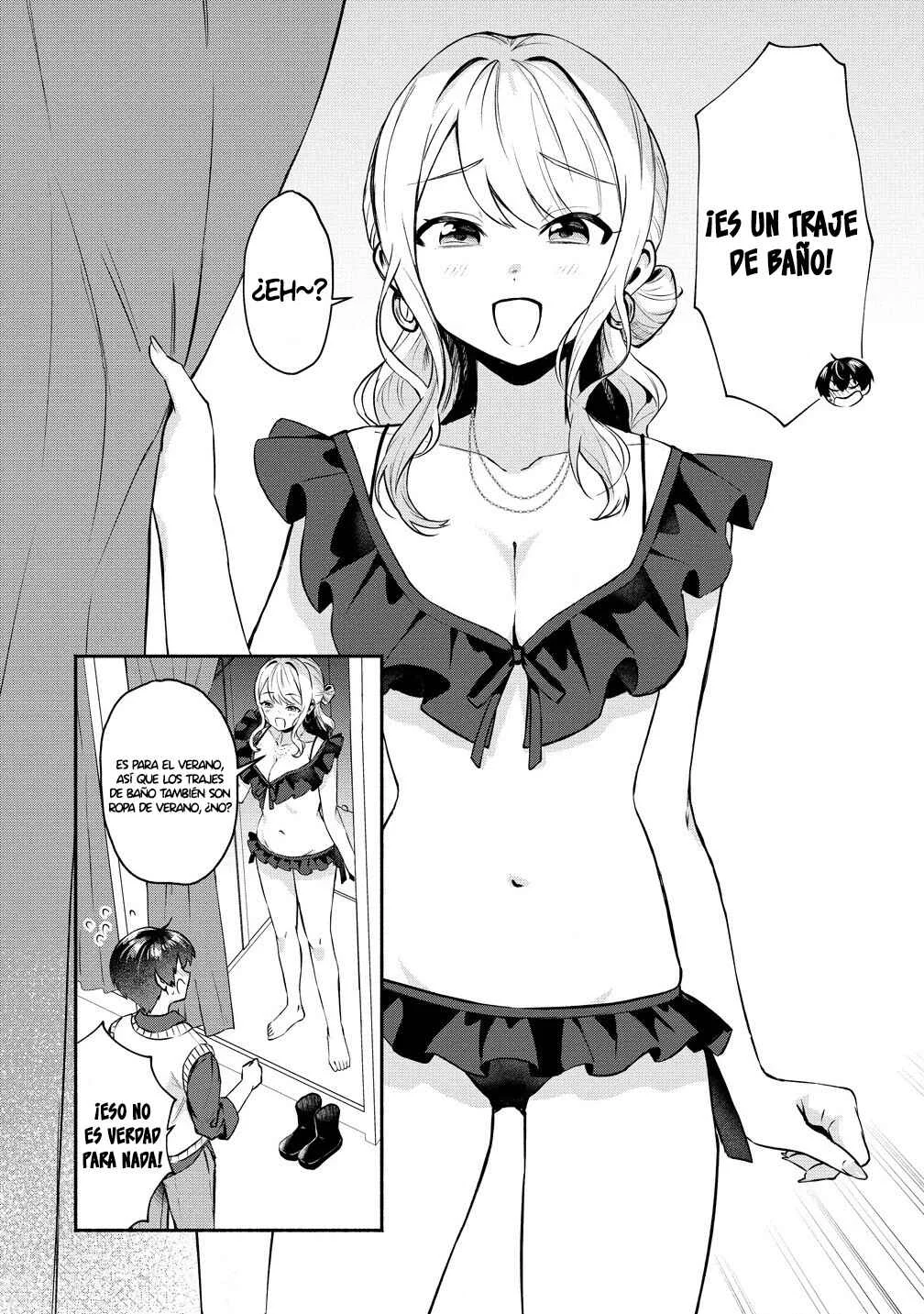 Douyara Ore wa Imadoki Gal na Toshiue Osananajimi kara Gekiomo Kanjou wo Mukerareteiru Rashii Capítulo 2: También borré el contacto de esa chica de paso - Page 9