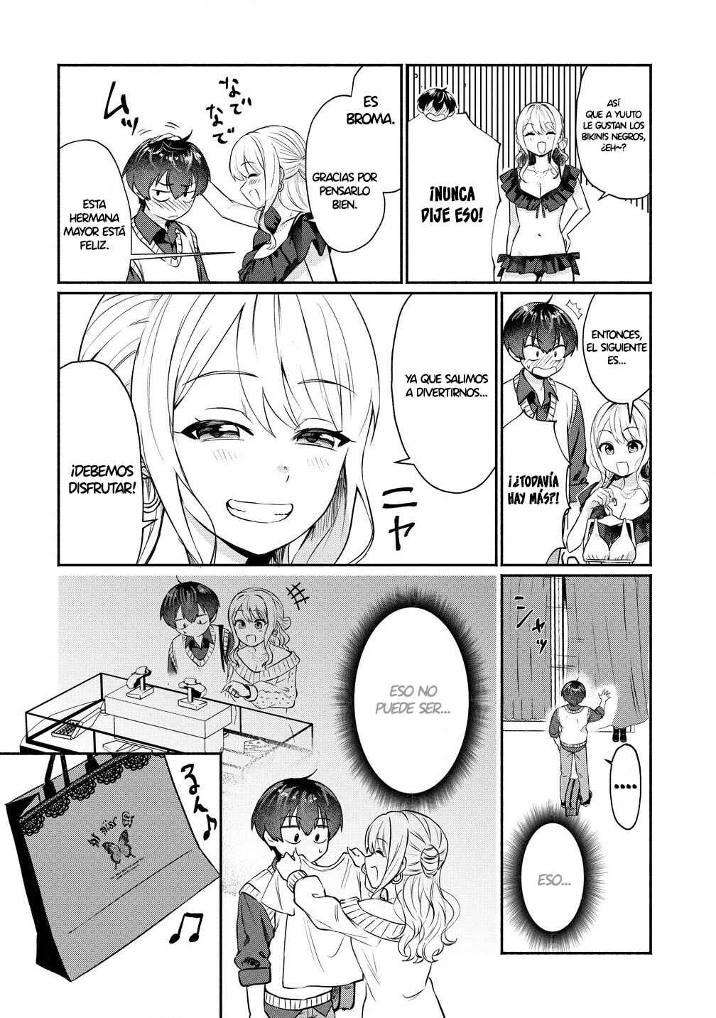 Douyara Ore wa Imadoki Gal na Toshiue Osananajimi kara Gekiomo Kanjou wo Mukerareteiru Rashii Capítulo 2: También borré el contacto de esa chica de paso - Page 11