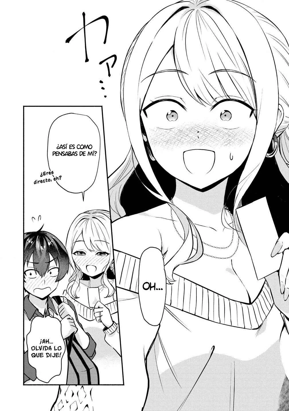 Douyara Ore wa Imadoki Gal na Toshiue Osananajimi kara Gekiomo Kanjou wo Mukerareteiru Rashii Capítulo 2: También borré el contacto de esa chica de paso - Page 15