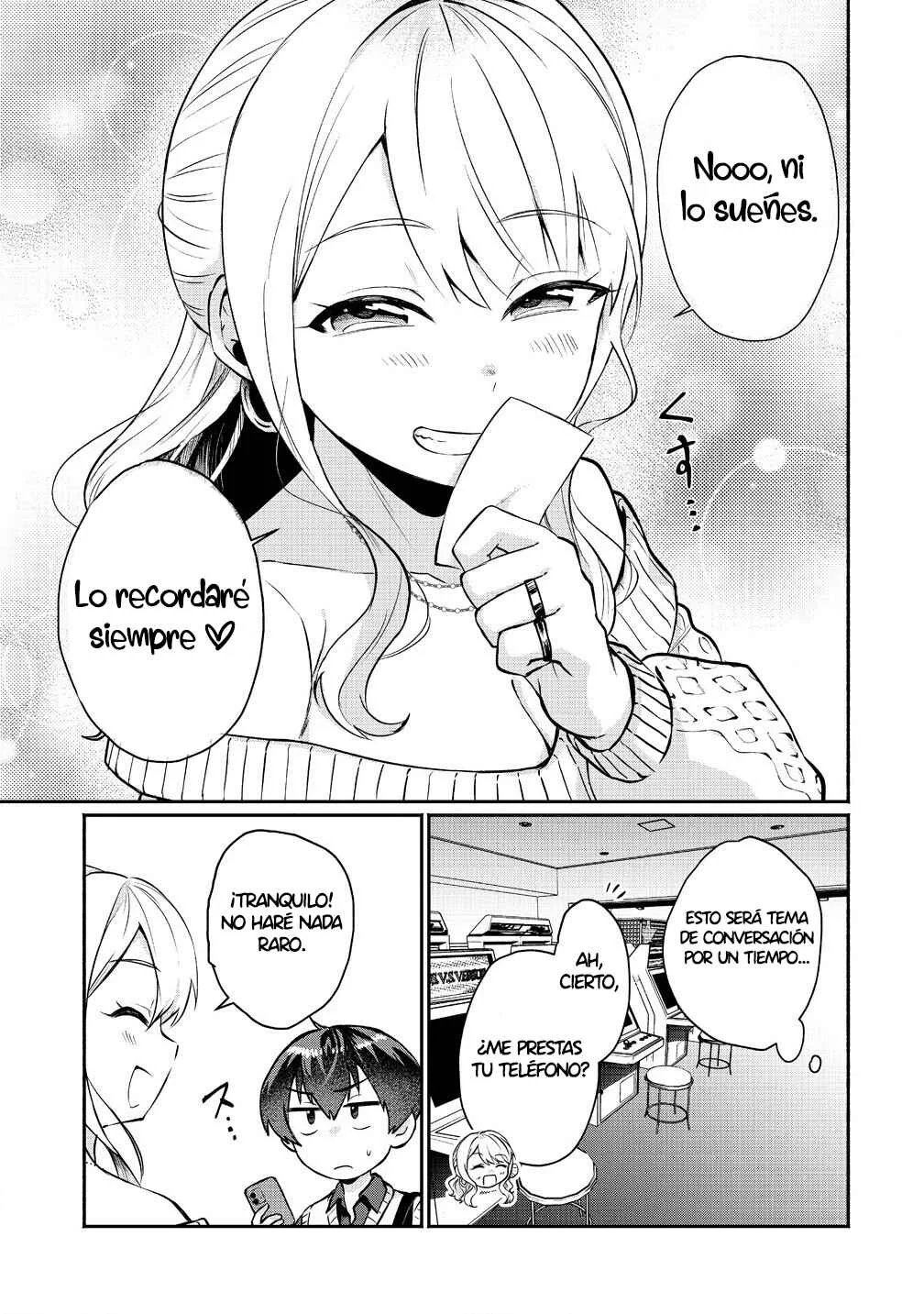 Douyara Ore wa Imadoki Gal na Toshiue Osananajimi kara Gekiomo Kanjou wo Mukerareteiru Rashii Capítulo 2: También borré el contacto de esa chica de paso - Page 16