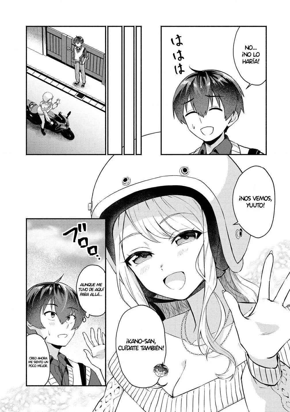 Douyara Ore wa Imadoki Gal na Toshiue Osananajimi kara Gekiomo Kanjou wo Mukerareteiru Rashii Capítulo 2: También borré el contacto de esa chica de paso - Page 18