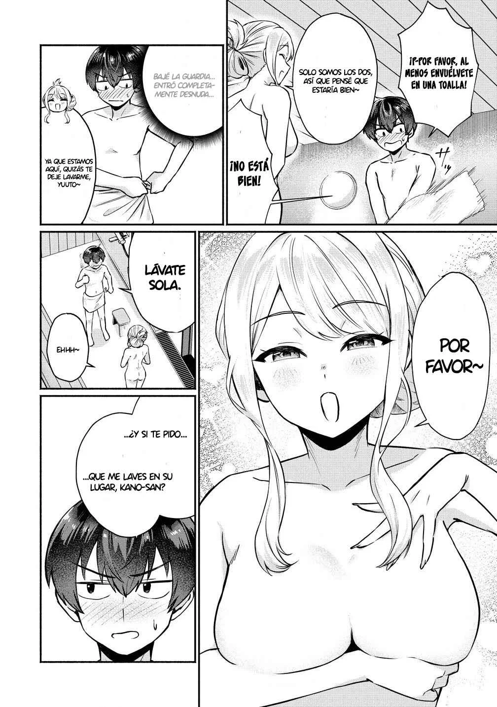 Douyara Ore wa Imadoki Gal na Toshiue Osananajimi kara Gekiomo Kanjou wo Mukerareteiru Rashii Capítulo 4: Yuuto es más atrevido de lo que parece - Page 3