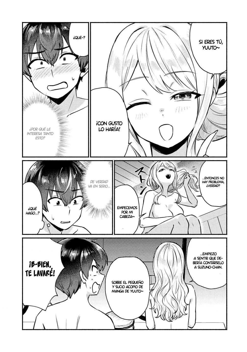 Douyara Ore wa Imadoki Gal na Toshiue Osananajimi kara Gekiomo Kanjou wo Mukerareteiru Rashii Capítulo 4: Yuuto es más atrevido de lo que parece - Page 4