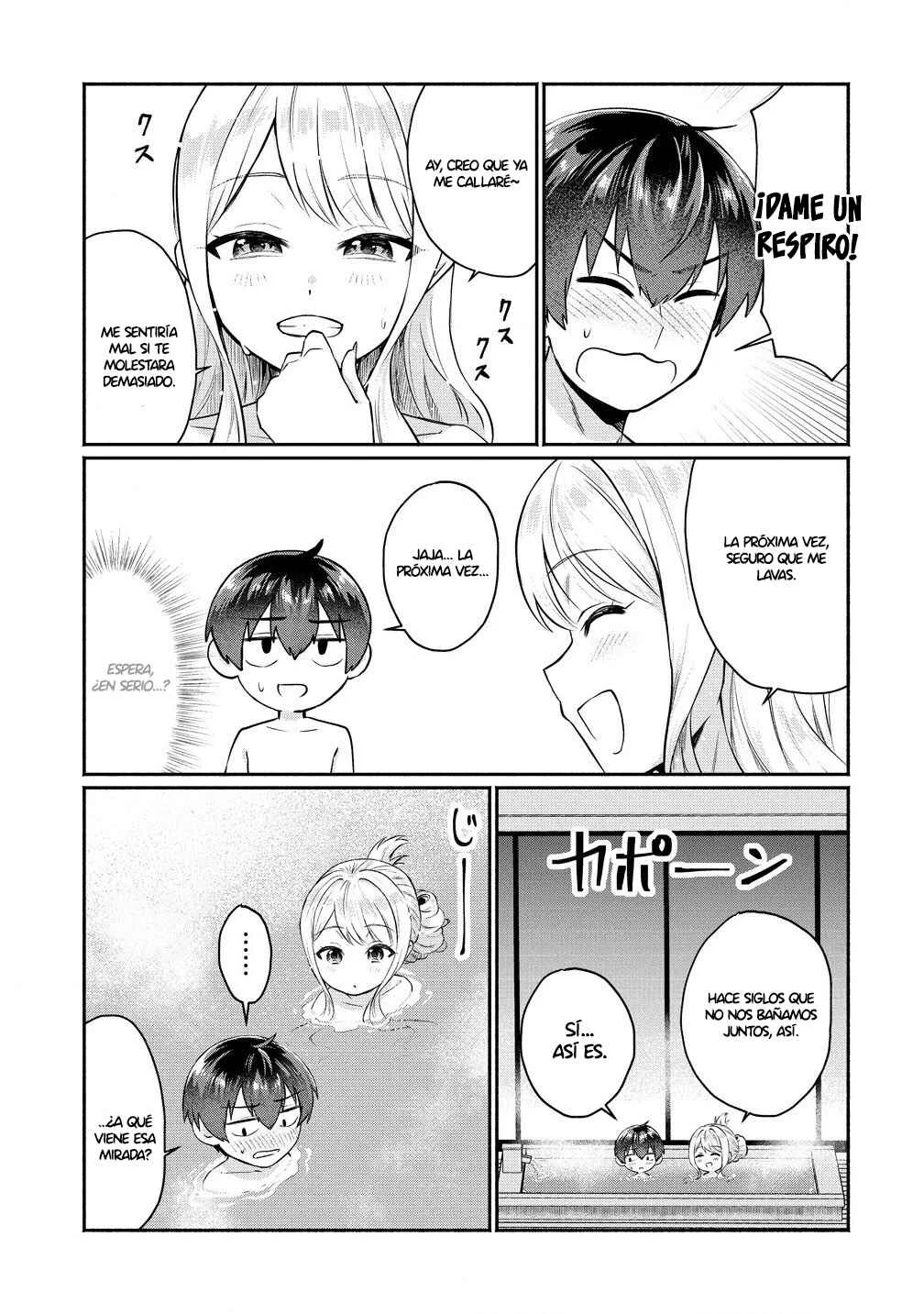 Douyara Ore wa Imadoki Gal na Toshiue Osananajimi kara Gekiomo Kanjou wo Mukerareteiru Rashii Capítulo 4: Yuuto es más atrevido de lo que parece - Page 6
