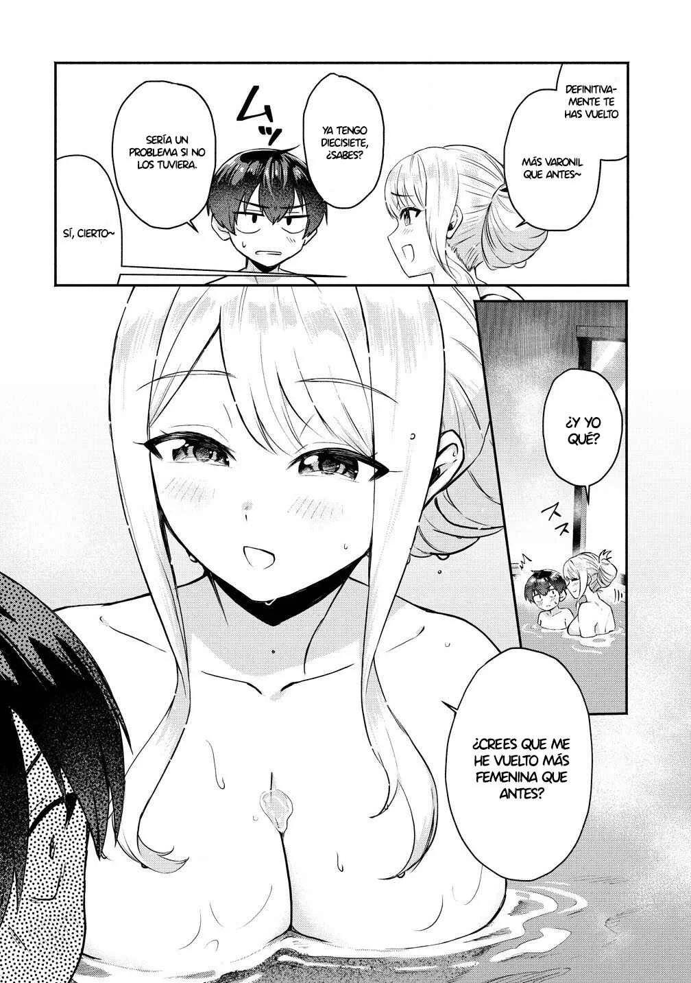 Douyara Ore wa Imadoki Gal na Toshiue Osananajimi kara Gekiomo Kanjou wo Mukerareteiru Rashii Capítulo 4: Yuuto es más atrevido de lo que parece - Page 7