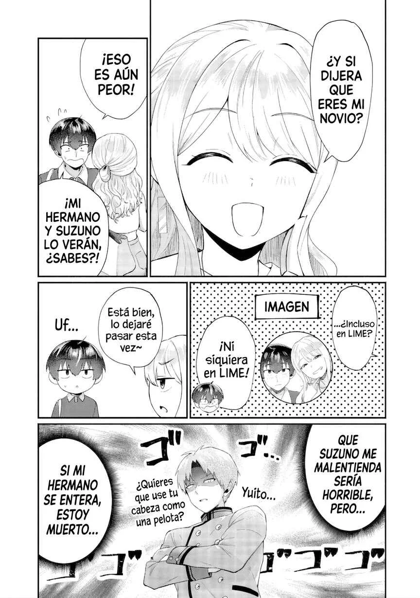 Douyara Ore wa Imadoki Gal na Toshiue Osananajimi kara Gekiomo Kanjou wo Mukerareteiru Rashii Capítulo 5: Definitivamente no te dejare escapar esta noche - Page 11