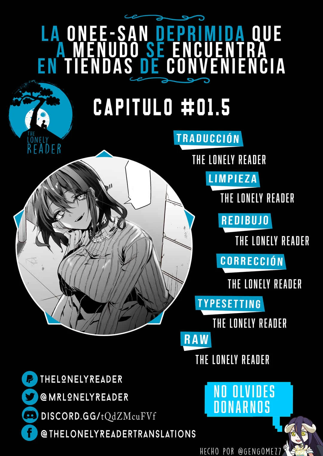 Downer Onee-san I Often Meet at the Convenience Store Capítulo 1.5 - Page 1